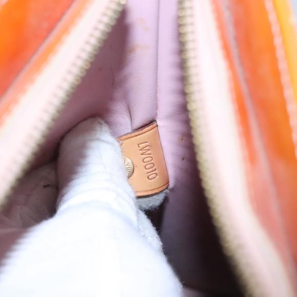 LOUIS VUITTON Monogram Vernis Houston Bag Marshmallow Pink M91302 LV Auth BA543 - Picture 12 of 16